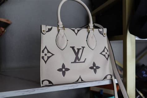 lv on the go bicolor